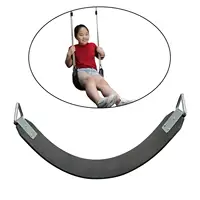 Replacement Swing Seat Garden Swing Seat with Metal Triangle Rings Hanging Swing for Park Playground Tree Outdoors Yard