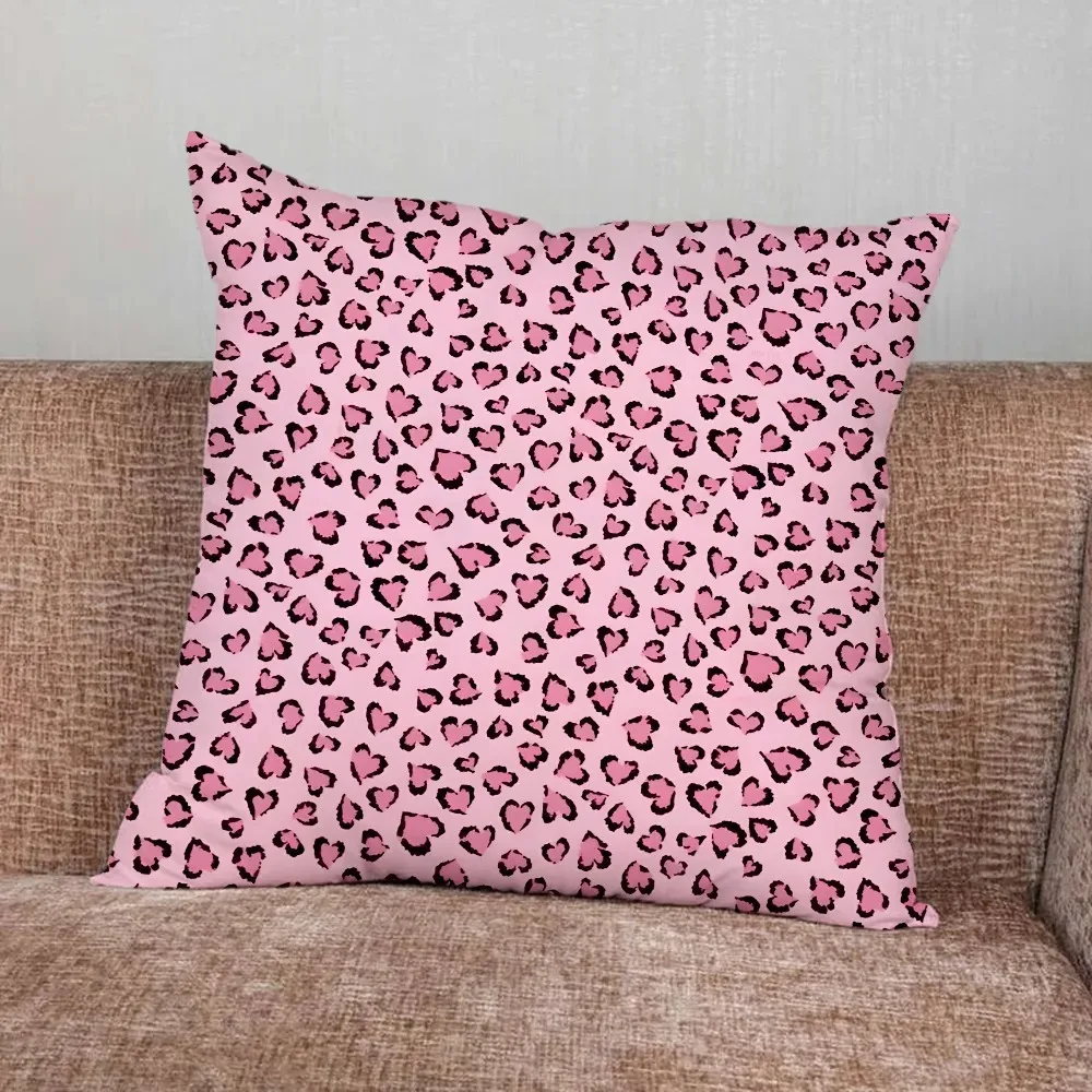 

Наволочка Pink Leopard Pattern 40x40/45x45/50x50/60x60 cm Polyester