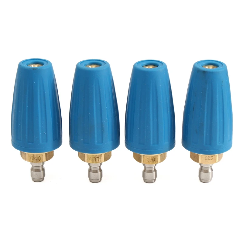 

400PSI Turbo Rotating Spray Nozzle 360 Degree Rotating Turbo for Pressure Washer with 1/4inch Quick Connect Plug