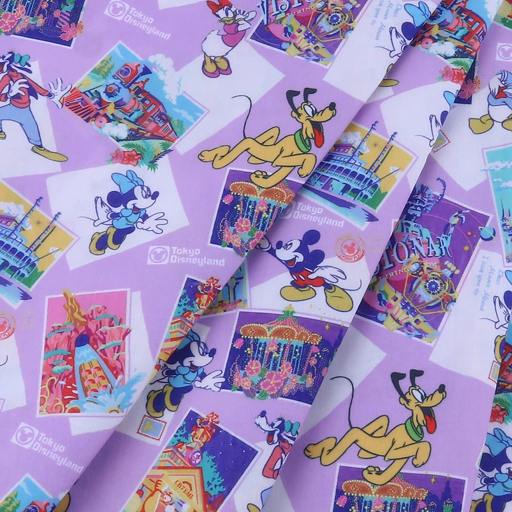 Ширина см ткань из полиэстера и хлопка для детских масок юбки домашней одежды