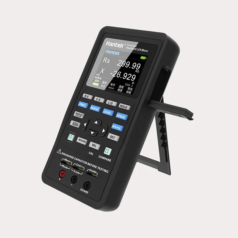 

Hantek 1832C 1833C LCR Digital LCR Meter Handheld Portable Inductance Capacitance and Resistance Measuring Tester Tools