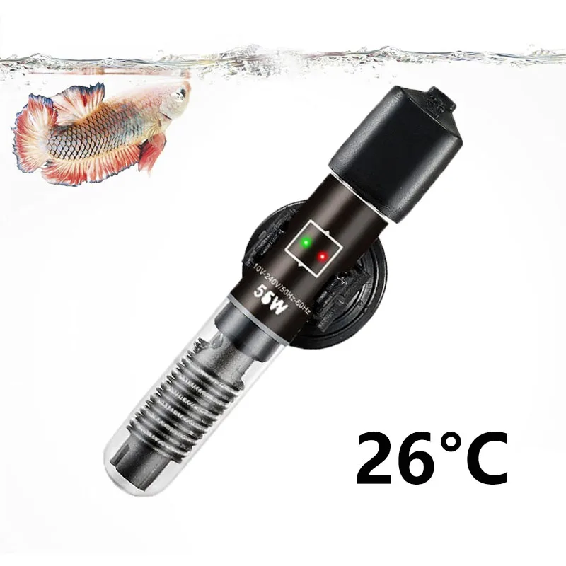 

Aquarium Heater Temperature Fish Tank Heater 26℃ Suitable for Saltwater and Fresh Water