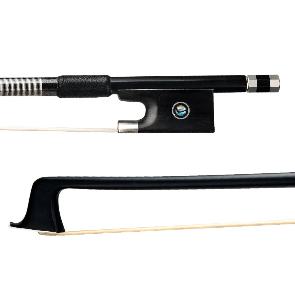 4/4 Carbon Fiber Violin Bow Hand Crafted By Professional Violin Bow Maker Strong Stiff Well Balanced Bow For Violinists Fiddlers
