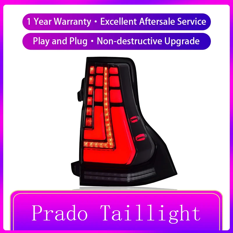 Автомобильная фара для Toyota Prado 2010-2021 LC150 пара задних фонарей Модифицированная