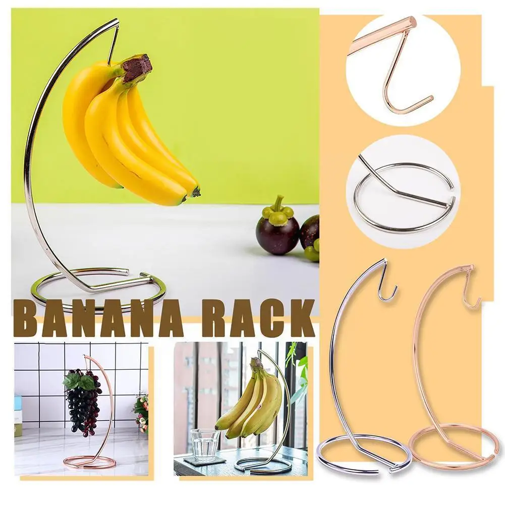

Banana Iron Holder Fruit Basket Storage Rack European Fruit Nordic Style Simple Fruit Basket Basin Dry O0n3