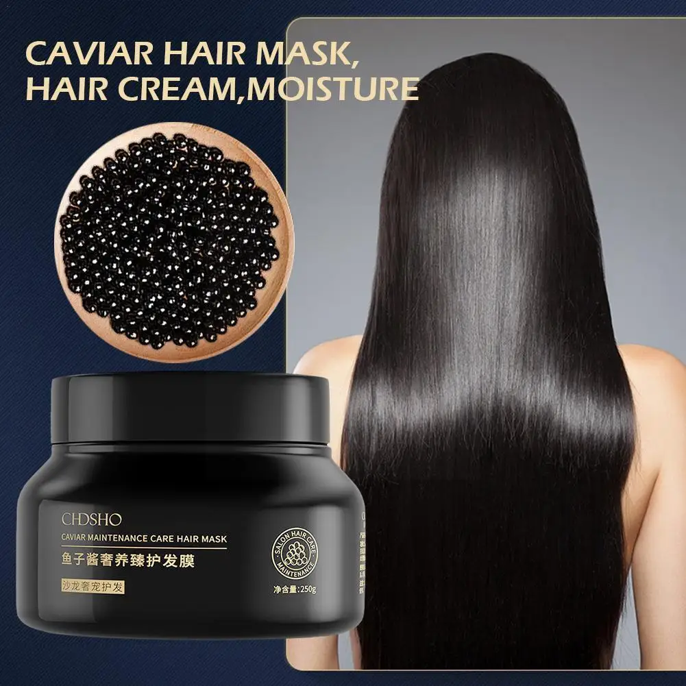 Caviar Hair Mask Dry Hair Conditioner Repairs Damage Restore Hair Smooth Scalp Care Damage Soft Repair Keratin Hair Nourish B5M6