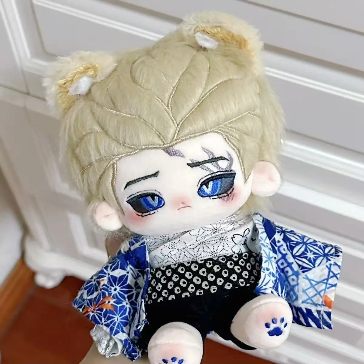 Фото 20 см Identity V Game Role Pustelnik Alva Lorenz для детей Kawaii Косплей Хлопковая кукла Одевание Плюшевые игрушки Подарки на день рождения Рождественский подарок №4