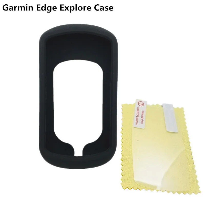 

For Garmin Case Computer Bike Black Cover For Case Garmin Skin Screen Quality Generic Edge Explo Protector Gel Explore