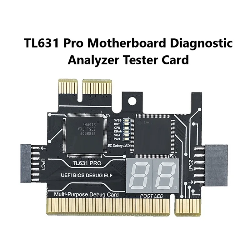 Диагностическая карта TL631 Pro + расширения диагностическая PCI-E материнская плата