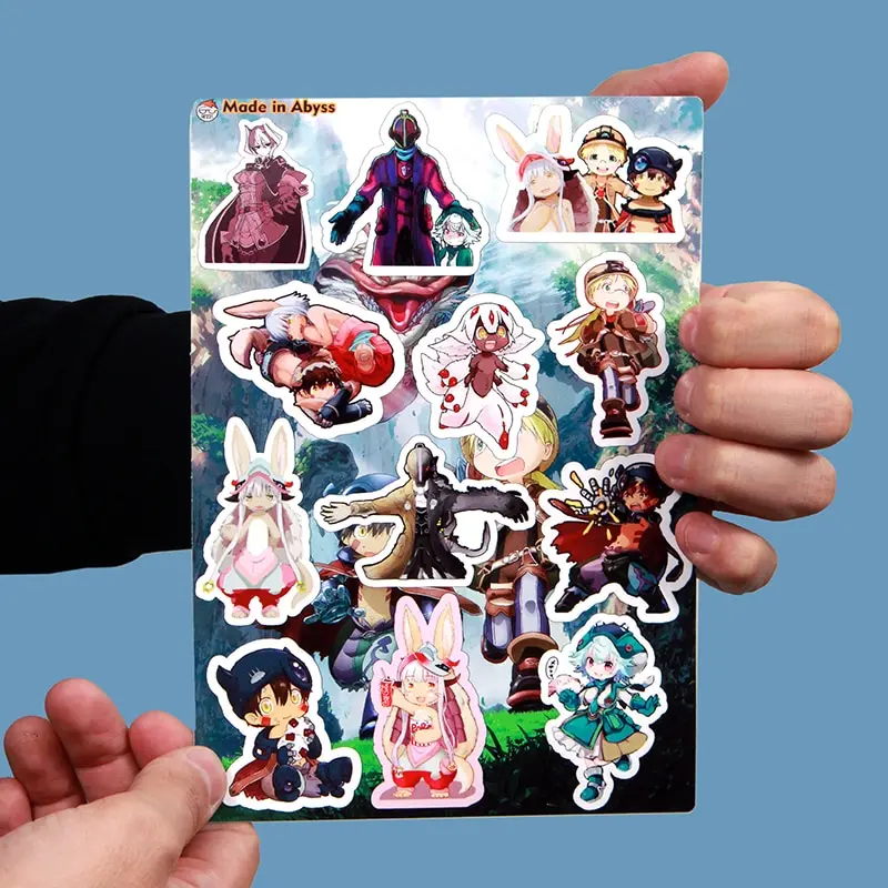 Наклейки Geekroom Созданные в бездне аниме самоклеющиеся детские стикеры для детей