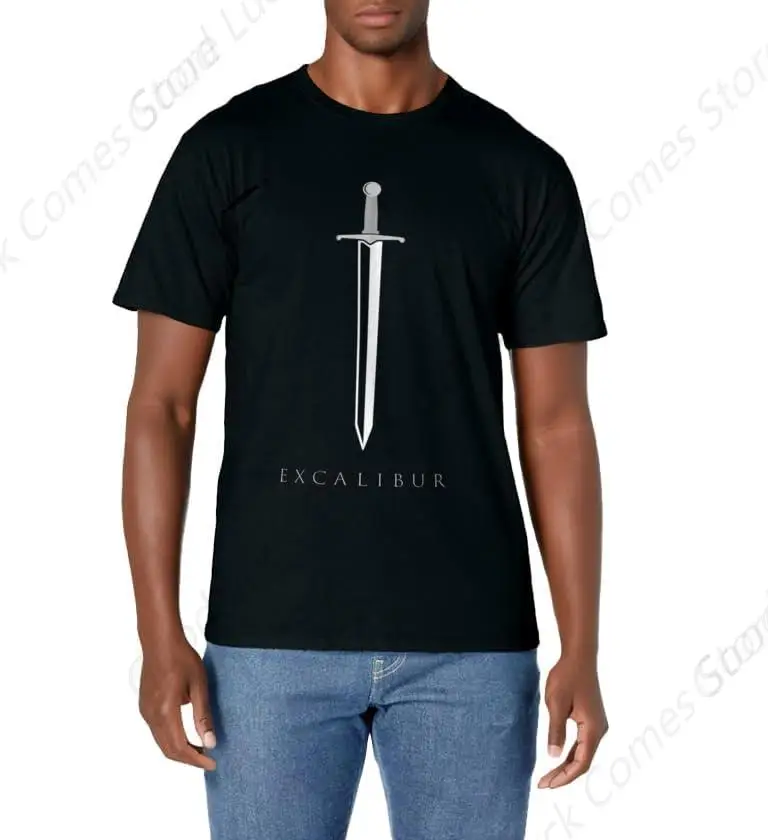 Футболка Excalibur с изображением легендарного меча в Короле камня Артура