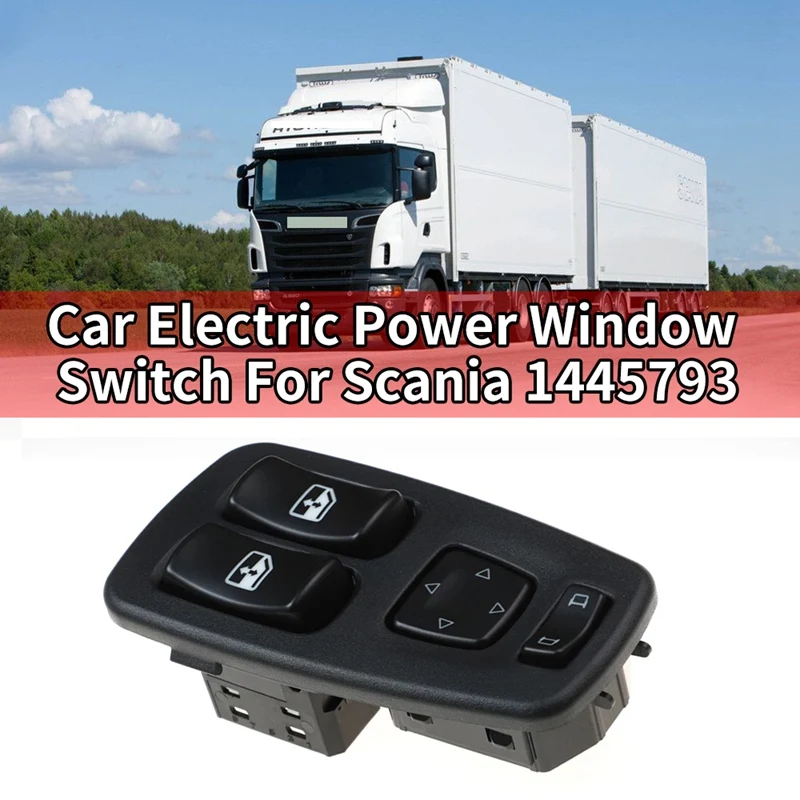 

Car Window Mirrors Regulator Switch for Scania P G R T-Series Truck 1421856 1863516 1863514 1445793 Car Accessories