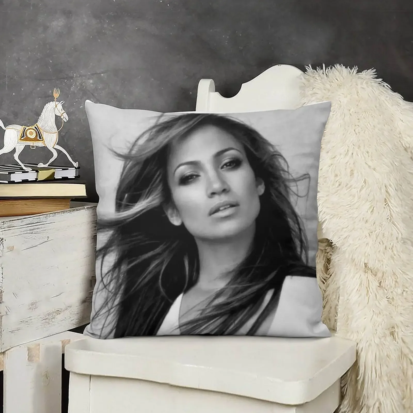 Дженнифер Лопес! Декоративная подушка Рождественские наволочки