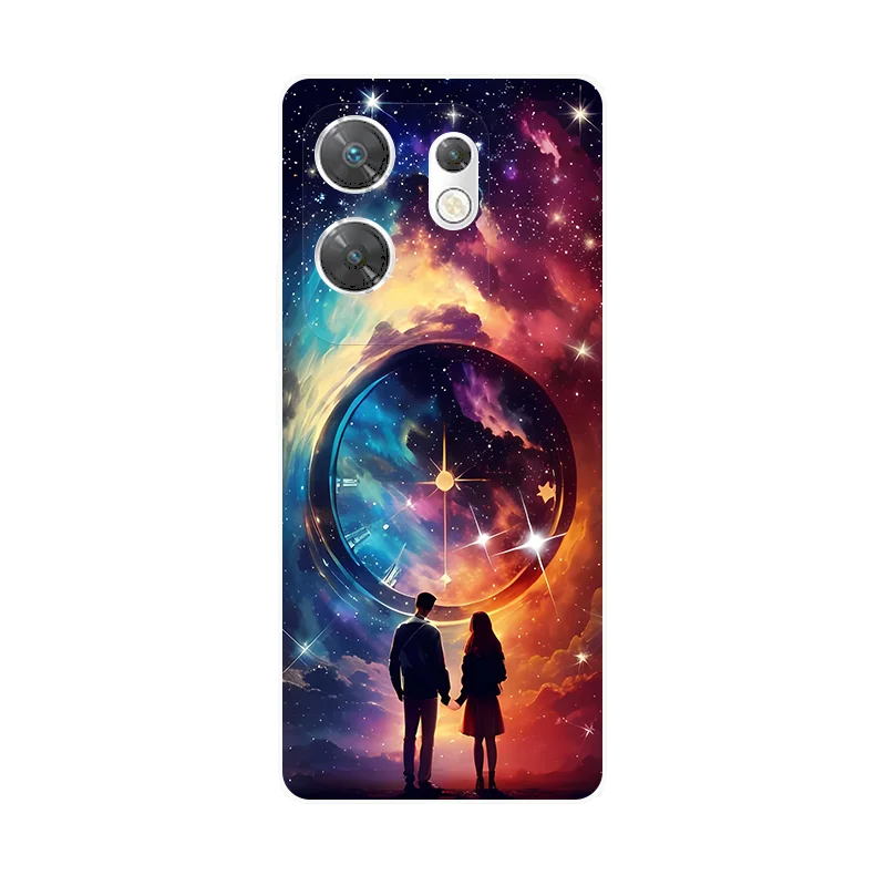 Чехол для Инфиникс Зеро 30 4G Футбол Мягкий силикон Задние чехлы Infinix Zero X6731B