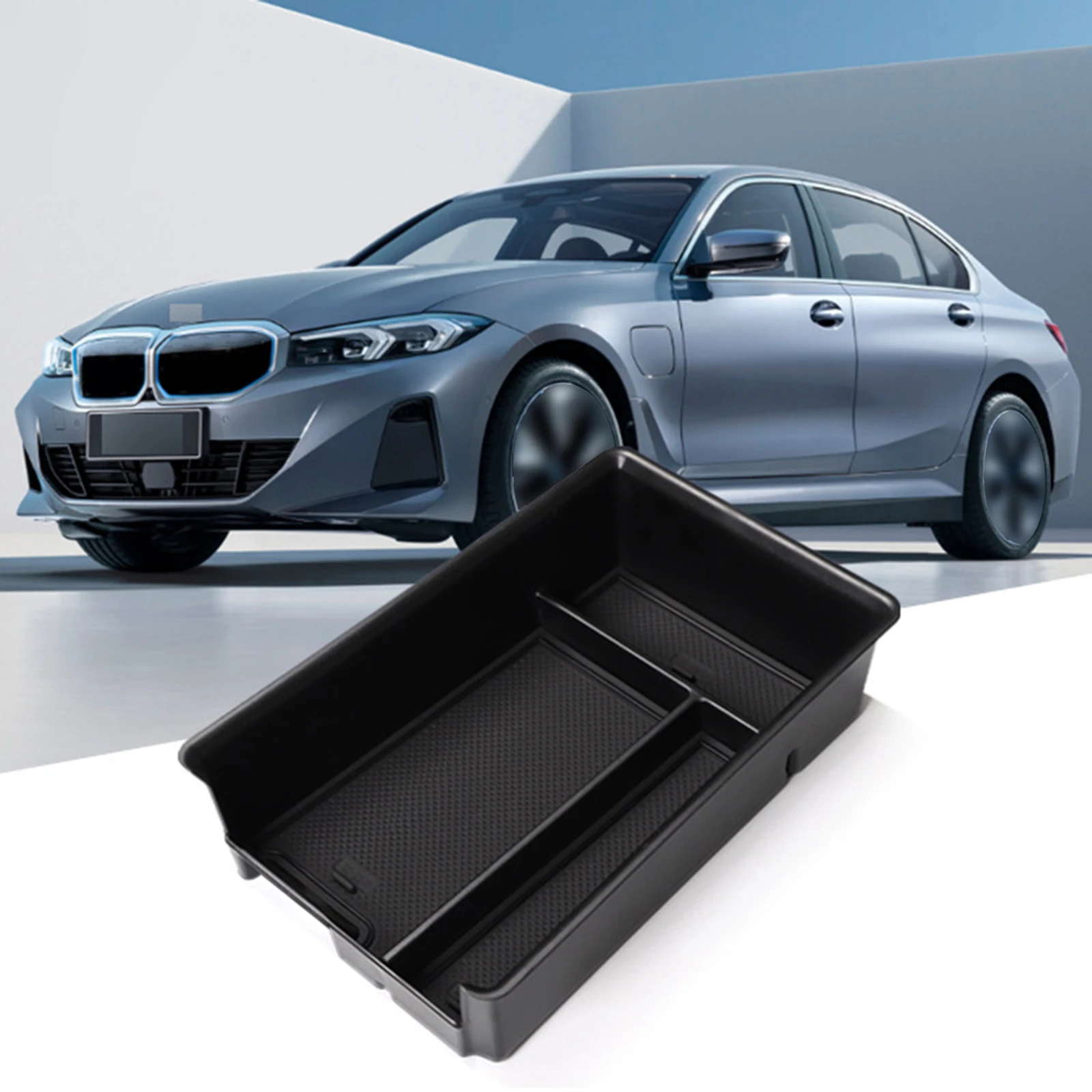 

Car Center Console Armrest Storage Box Car Accessories Car Storage Tray for BMW i4