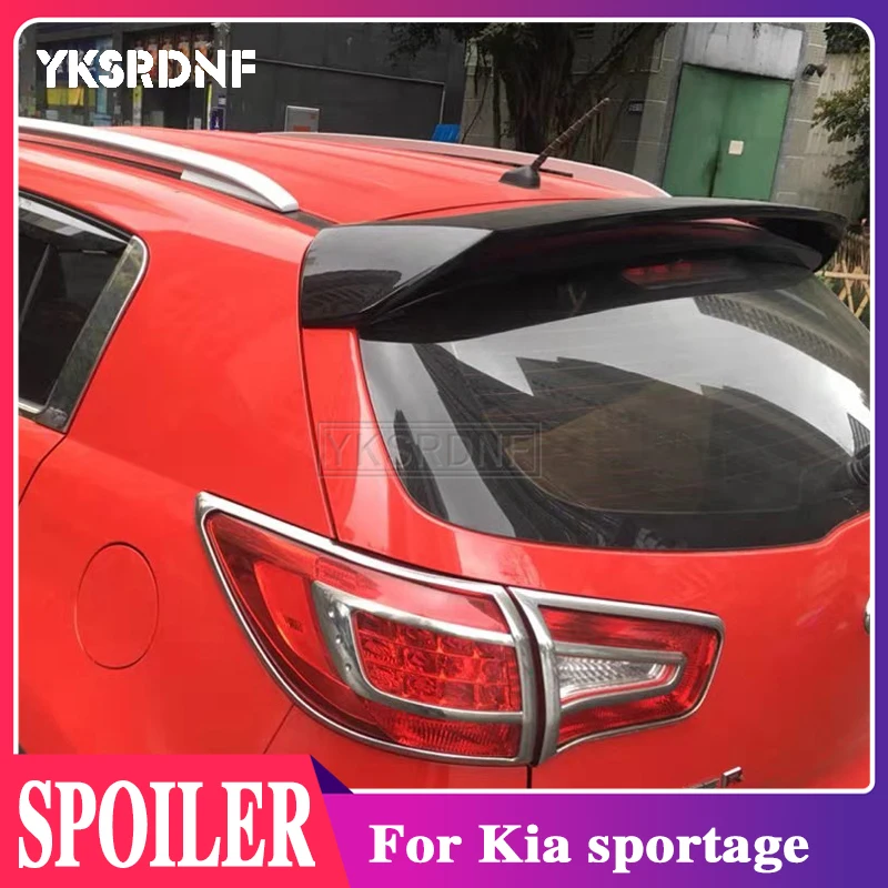 

Спойлер для Kia sportage 2011-2017, спойлер для sportage светильник ственный спойлер из ABS материала для заднего крыла автомобиля, задний спойлер грунтово...