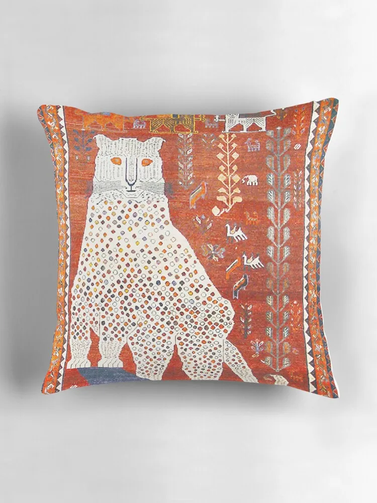 Qɺshqai Снежный Леопард персидская искусственная Печать наволочки для диванных