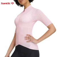 santic 2022 summer cycling jersey women short sleeve shirt bicycle jersey breathable mountain bike bicycle clothing female