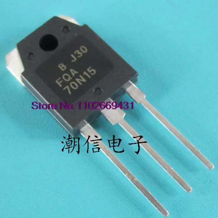 

5PCS/LOT FQA70N15 70A 150V