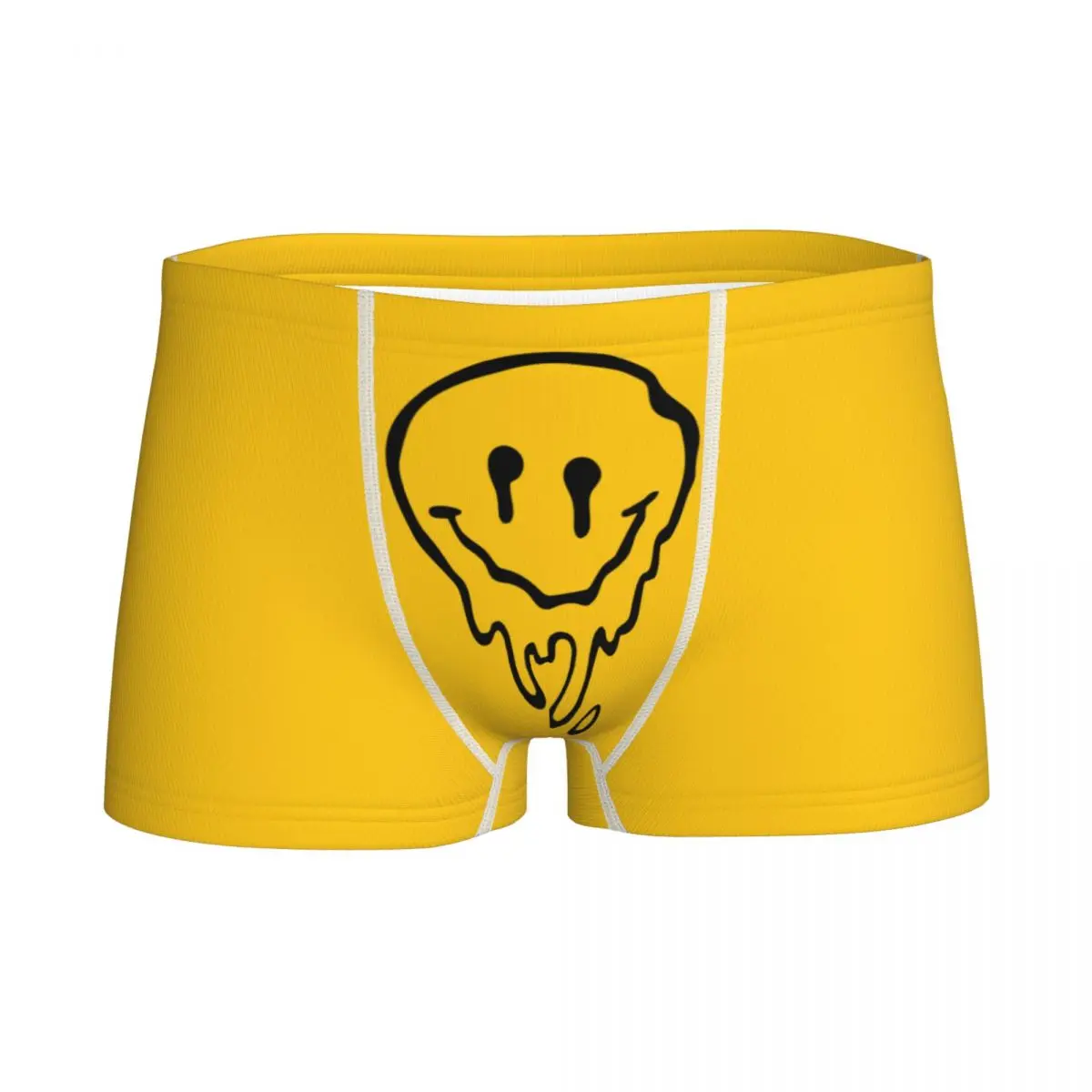 

Boys Acid Smiley Boxers Cotton Youth Underwear Smile Smiling Face Man Underwear Boxer Trendy Teenage Underpants