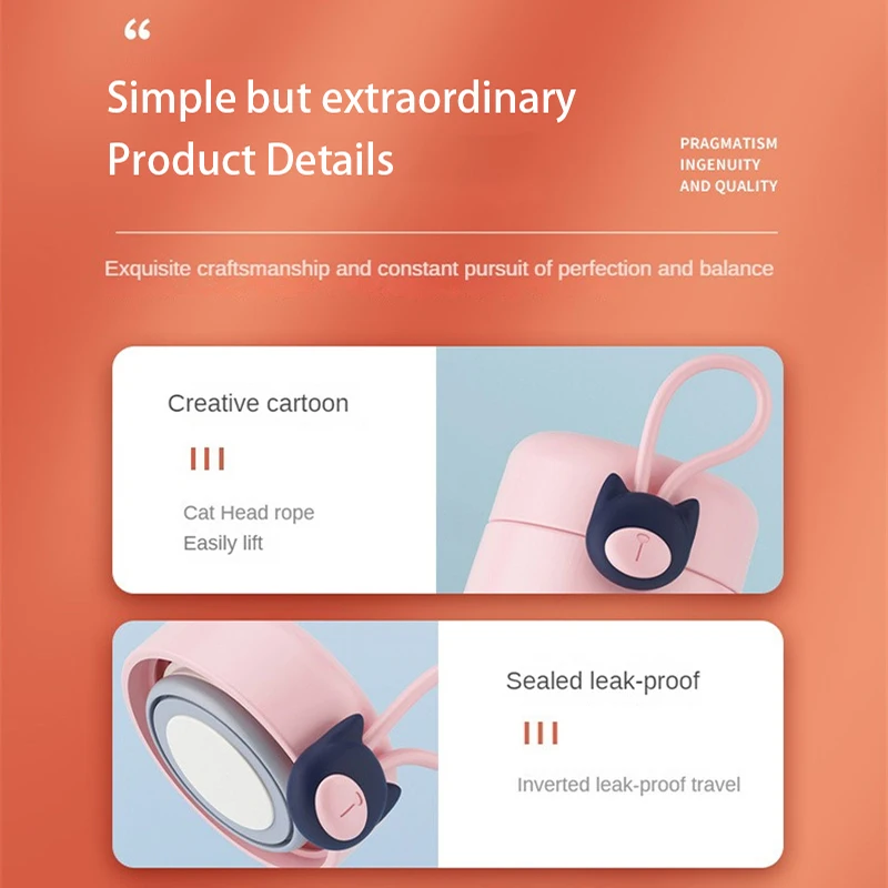 Портативный и удобный в переноске стакан птичьего гнезда простая Термокружка