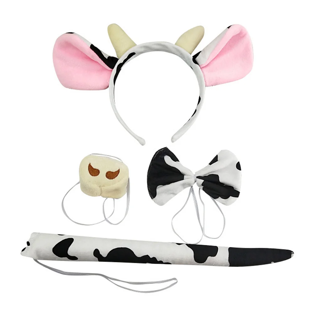 

1 Set Halloween Cow Cosplay Costume Halloween Party Performance Supplies