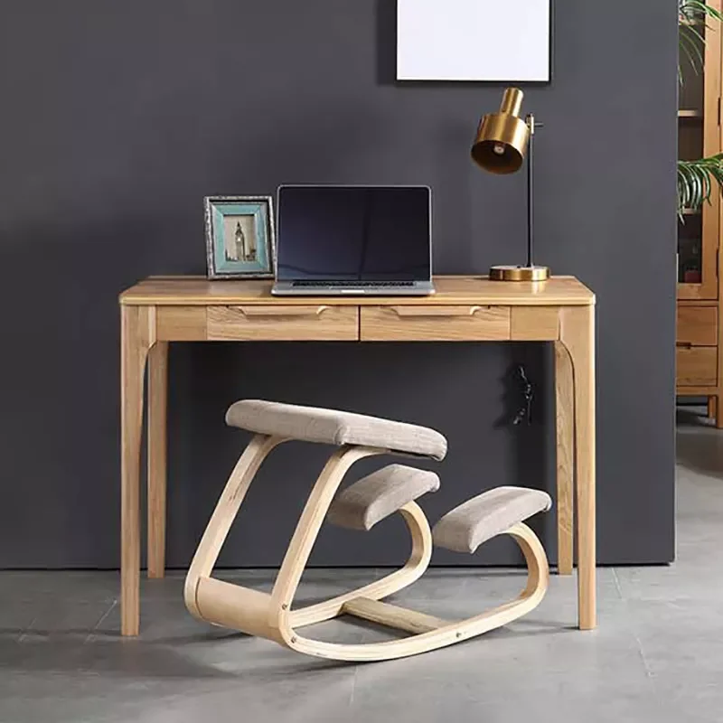 

Стул, стул, офисная мебель, оригинальное эргономичное кресло-качалка на коленях, деревянное кресло-качалка для компьютера