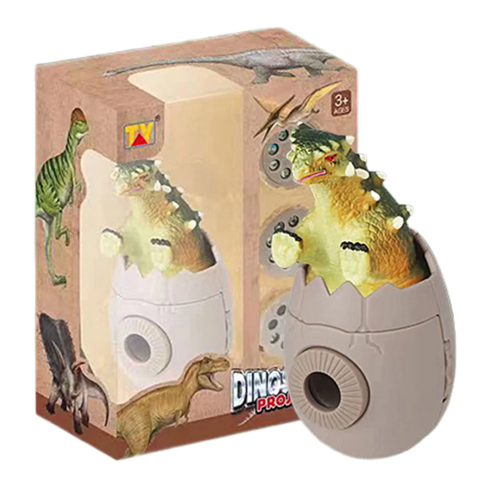 

Проектор в виде Яйца динозавра для спальни, креативный Ночной светильник, светодиодный ночник, проекционный светильник, Рождество, день рож...