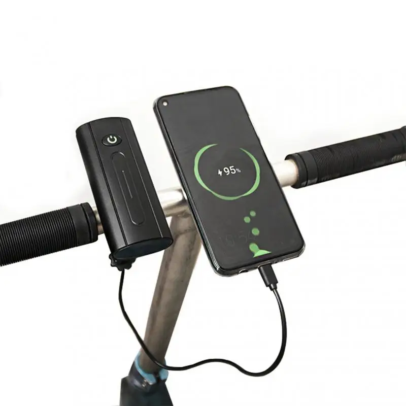 

Водонепроницаемый фонарь для велосипеда, USB Type-C, 3000 мАч