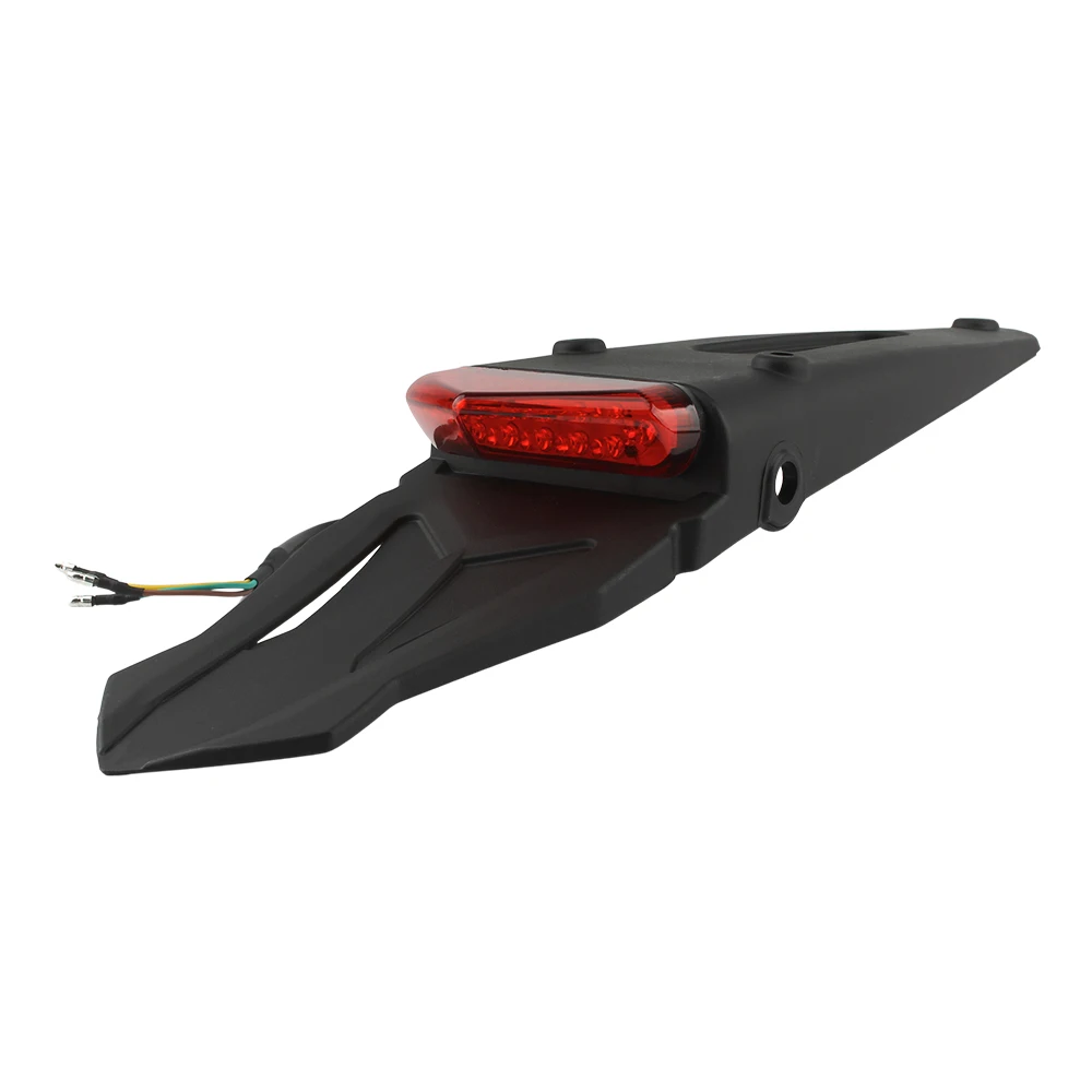 

Заднее крыло мотоцикла, задний фонарь, стоп-сигнал, светодиодный для KTM Yamaha Kawasaki Suzuki, универсальный эндуро, велосипед, мопед, скутер, запчасти