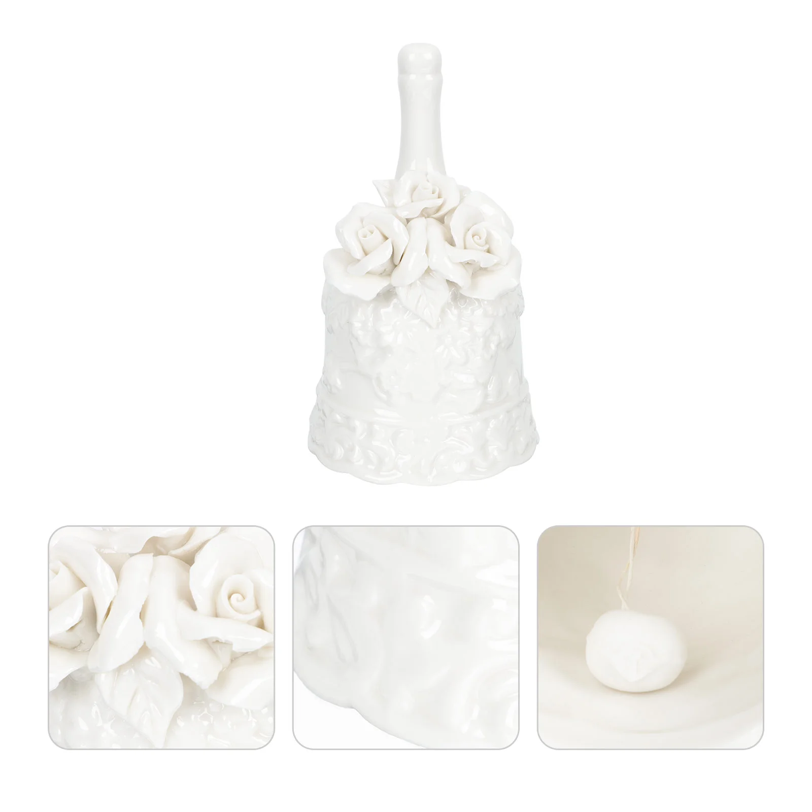 

Звонок для ресторана, колокольчик в стиле ретро, керамический ручной Колокольчик, декоративный Колокольчик для ужина