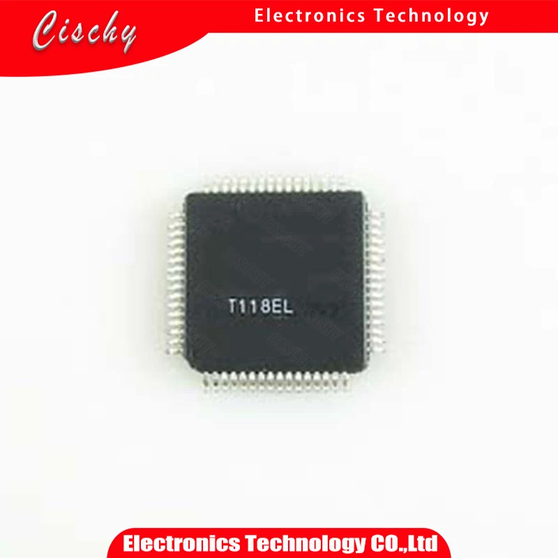 1 шт./лот T118EL T118 TQFP64 CD.VCD.DVD. Автомобильные аксессуары IC