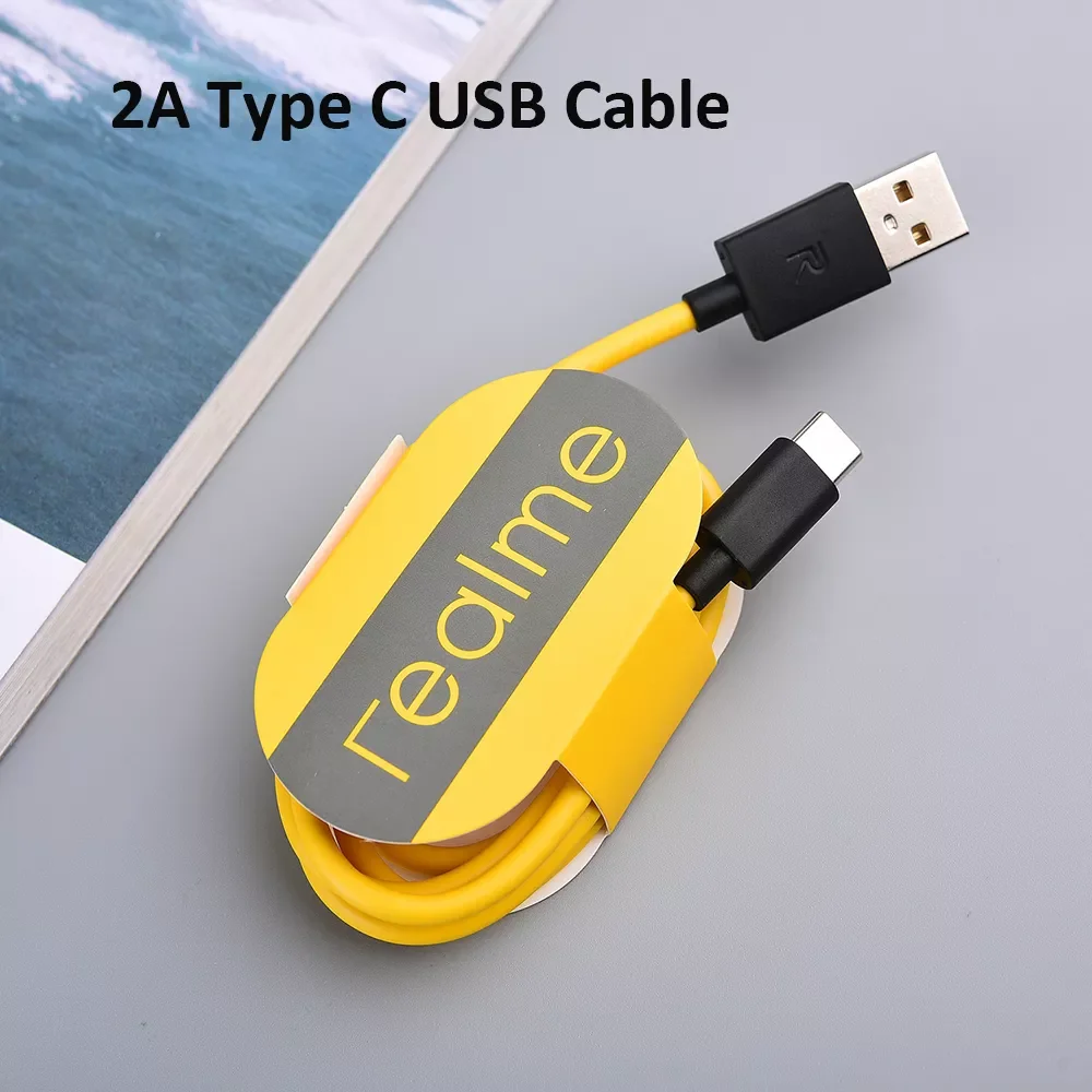 

2A Type C USB Cable For Realme Fast Charge Type-c Data Line For Realme X50 X7 Q2 X20 X2 6 7 Pro X50m V3 V5 X Q 7i Xiaomi OPPO