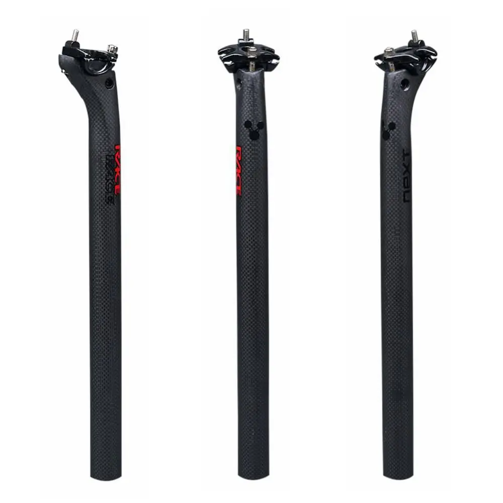 

Race Face Next Black Red Carbon Bicycle SeatPost Bike Seat Tube Setback 20mm Diameter 27.2/30.8/31.6mm Length 350/400mm