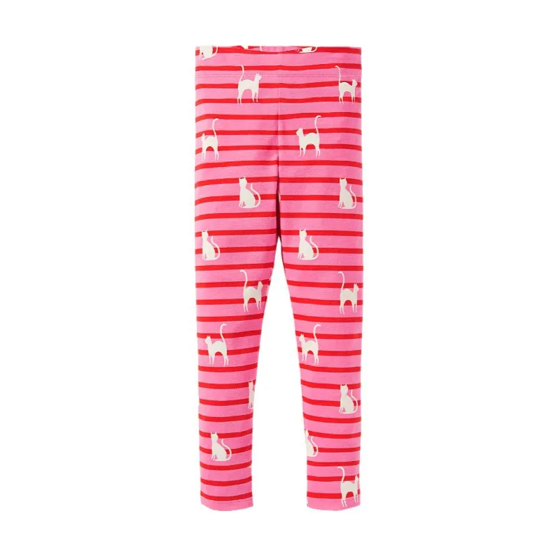 Купи Jumping Meters New Arrival Autumn Spring Cats Leggings Pants Fashion Stripe Kids Skinny Pant Toddler Kids Pants за 363 рублей в магазине AliExpress