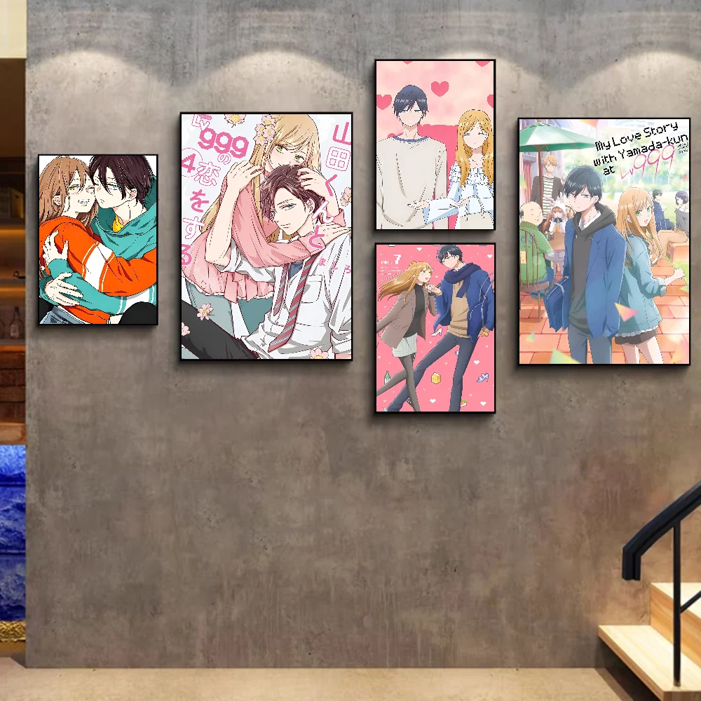 Lv999 белая бумага плакат наклейка на стену кофейный дом плакаты наклейки