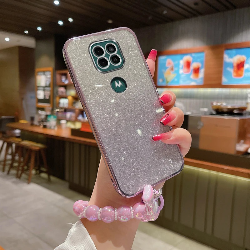 ✨ G9play Блестящий мягкий чехол из ТПУ для телефона Motorola Moto G9 G8 Play Power E7 E13 E22