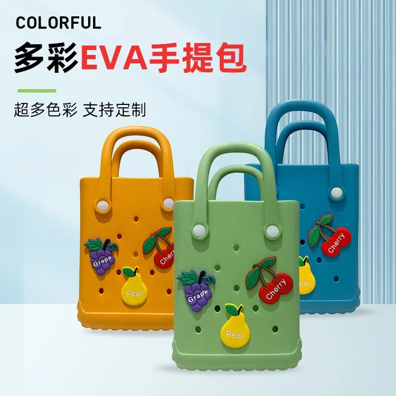 

New EVA Jelly Bag DIY Cave Bag Cute Accessories for Summer Beach Holiday Tote