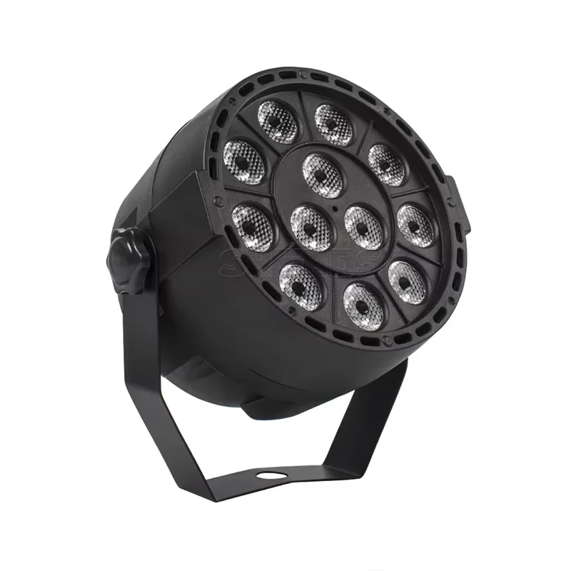 

Светодиодный светильник Par Light 12x3 Вт, DJ Party Lights RGBW, сценическое освещение с диско-эффектом и 8-канальным украшением для украшения, активный звук