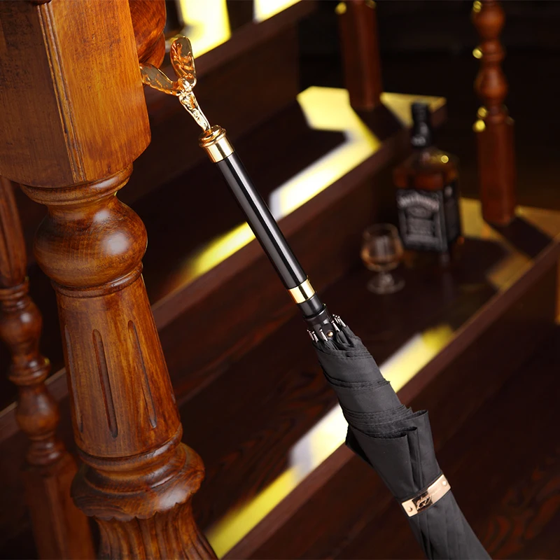 Роскошный недорогой зонт-Катана для самозащиты деловой дешевый Зонт от ветра