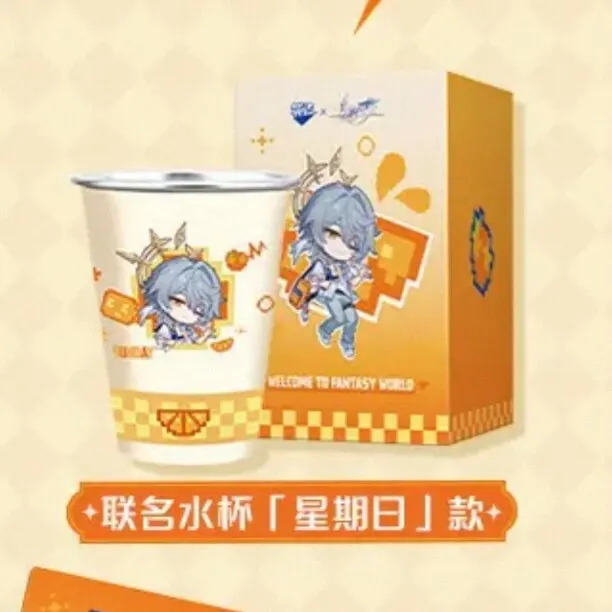 Оригинальный значок-брошь из жести по аниме Honkai: Star Rail X Fanta Robin Sunday, прозрачная карточка, набор для косплея, подарок на Рождество (art.: 3920dbefb0048) - 3920dbefb0048