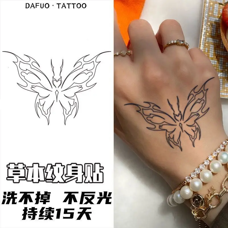 

Тату-наклейка для женщин, водостойкая, прочная