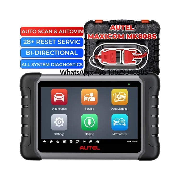 Оригинальный автомобильный диагностический инструмент Autel Maxicom Mk808s Mk808 808 Same Mp808