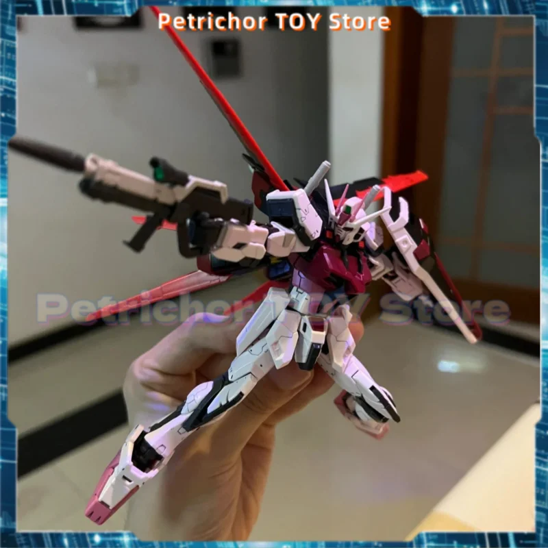 Фото Bandai натуральная HGCE 1/144 MBF-02 + AQM E-X01 STRIKE ROUGE сборная модель комплект экшн-фигурки игрушки Коллекционный подарок на складе №4
