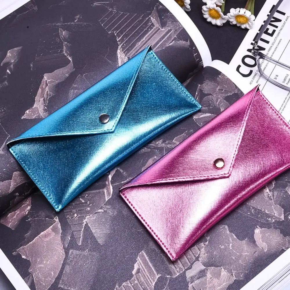 

Однотонный женский удобный кожаный легкий Чехол для солнцезащитных очков