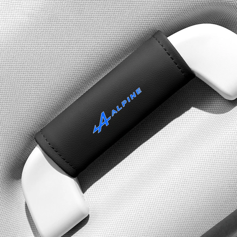 Фото Кожаные защитные чехлы-накладки на ручки для автомобиля Alpine A290 GTS A110 Espace Austral Duster Spring №1