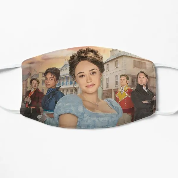 

Sanditon Flat Printing Face Mask Beauty Windproof Unisex Reusable Cotton Accessories Haze Cartoon Fashion Health Breath Mouth