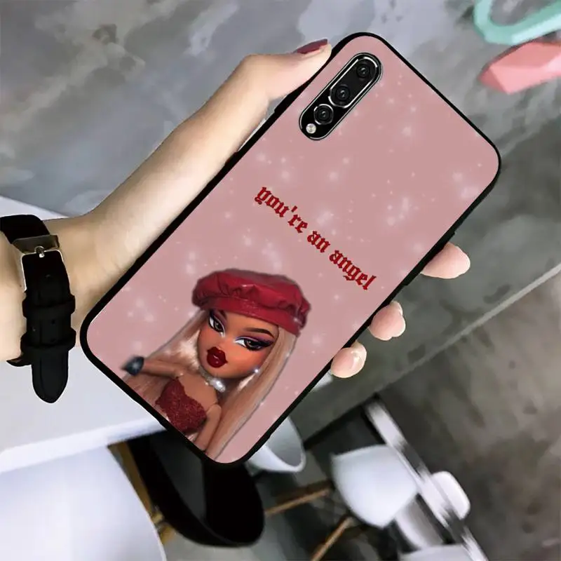 Фото Чехол для телефона с милой куклой для Huawei P10 P20 P30 P50 Lite Pro P Smart Plus №4