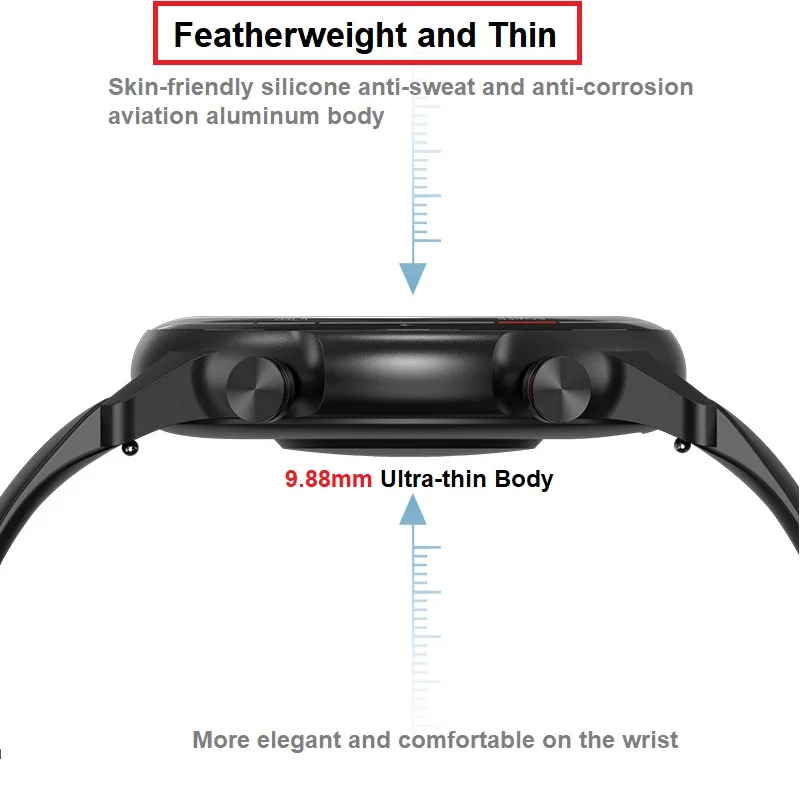 1.32 Inch Super Cool Rotating UI Dynamic Fashion Smart Watch Ladies Men'S Sports Heart Rate Blood Pressure Fitness Tracker Water - купить