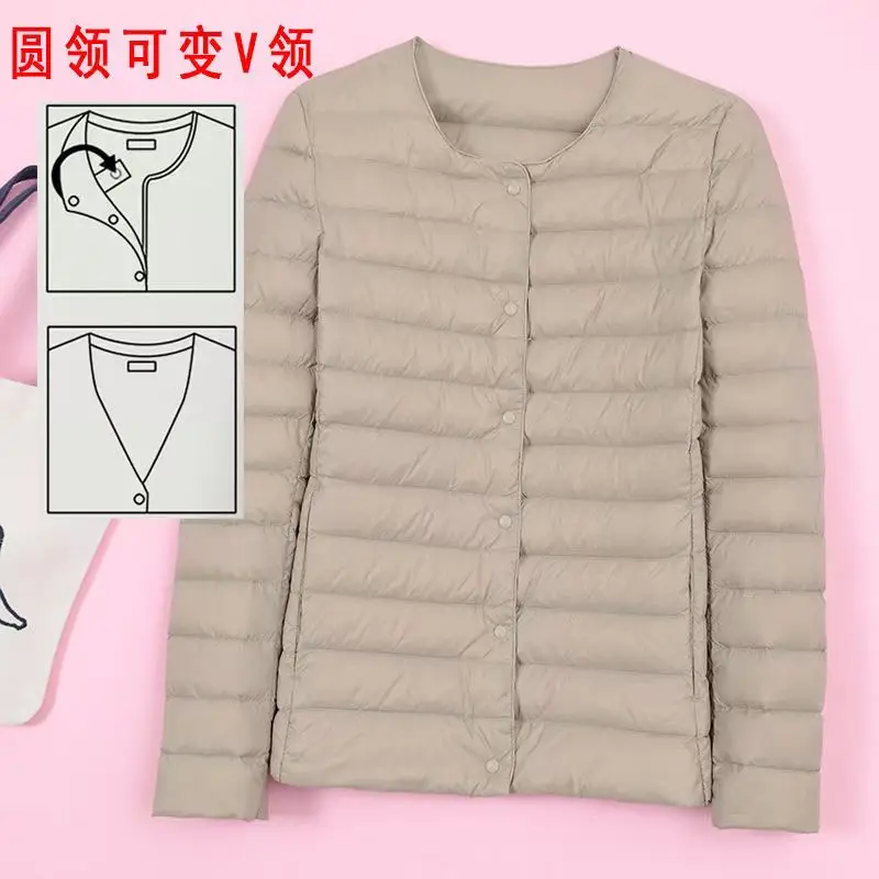 Winter Ultra Light Duck Down Women Matt Fabric Lightweight Coat Warm Female Windbreaker Parka Women's Down Jackets Plus Coats